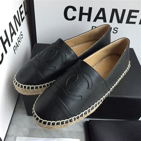 chanel espadrilles fake and real|Chanel espadrilles retail price.